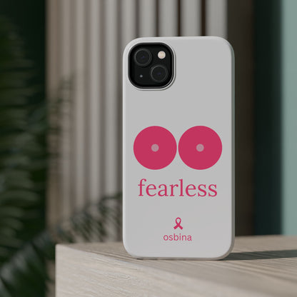 osbina |  MagSafe compatible for iPhone | Limited Edition The Fearless Tatas Case in Light Pink + Soft Pink + Hot Pink | The Pink October Collection | Inspired By