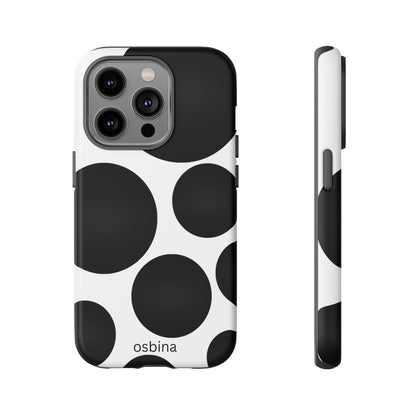 osbina | The Noir Bubbles Phone Case | Modern Muse Collection