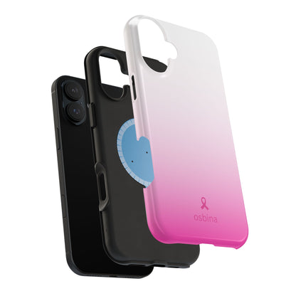 YAYOU MagSafe for iPhone | Pink Horizon Designer Case | osbina