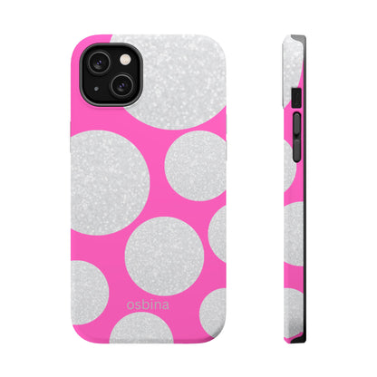 osbina | MagSafe compatible for iPhone | The Sparkling Bubbles Case | YAYOU Collection Supporting Shine Like Sable