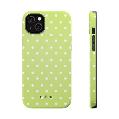 osbina | MagSafe compatible for iPhone | The Lume Dot Phone Case | Color Edit Collection