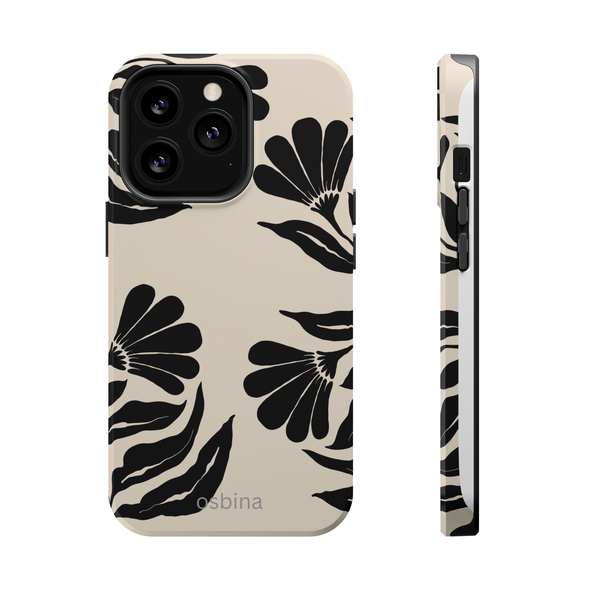 osbina | MagSafe for iPhone | Obsidian Bloom Designer Case