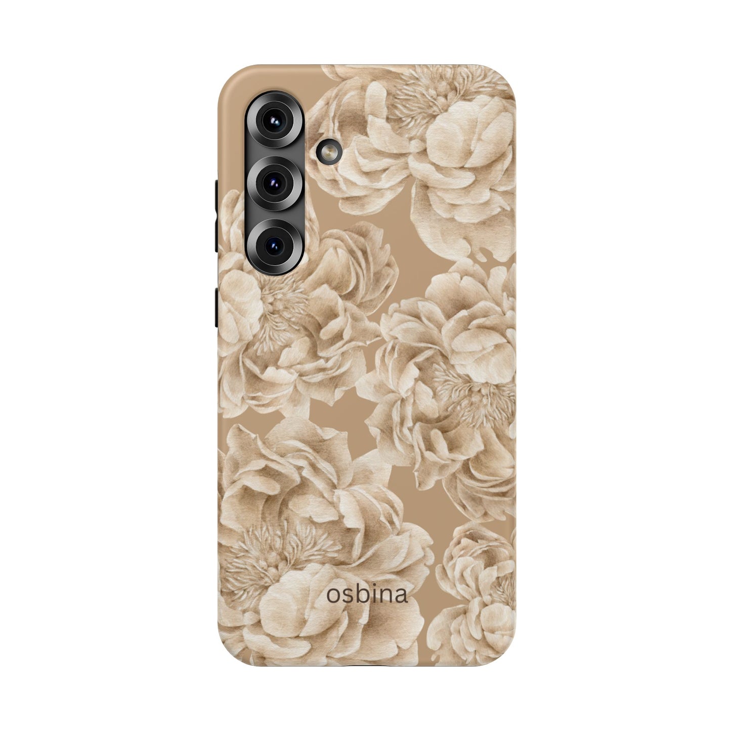 osbina | Peony Latte Designer Case