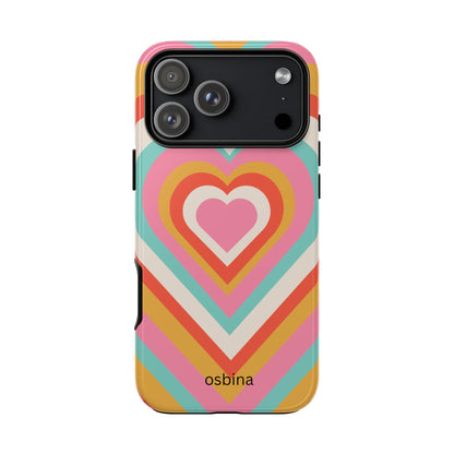 osbina | Heart Nouveau Phone Case | Modern Muse Collection