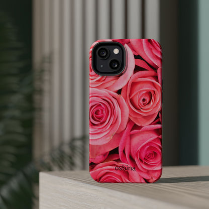 osbina | MagSafe compatible for iPhone | The Roselle Phone Case | Modern Muse Collection