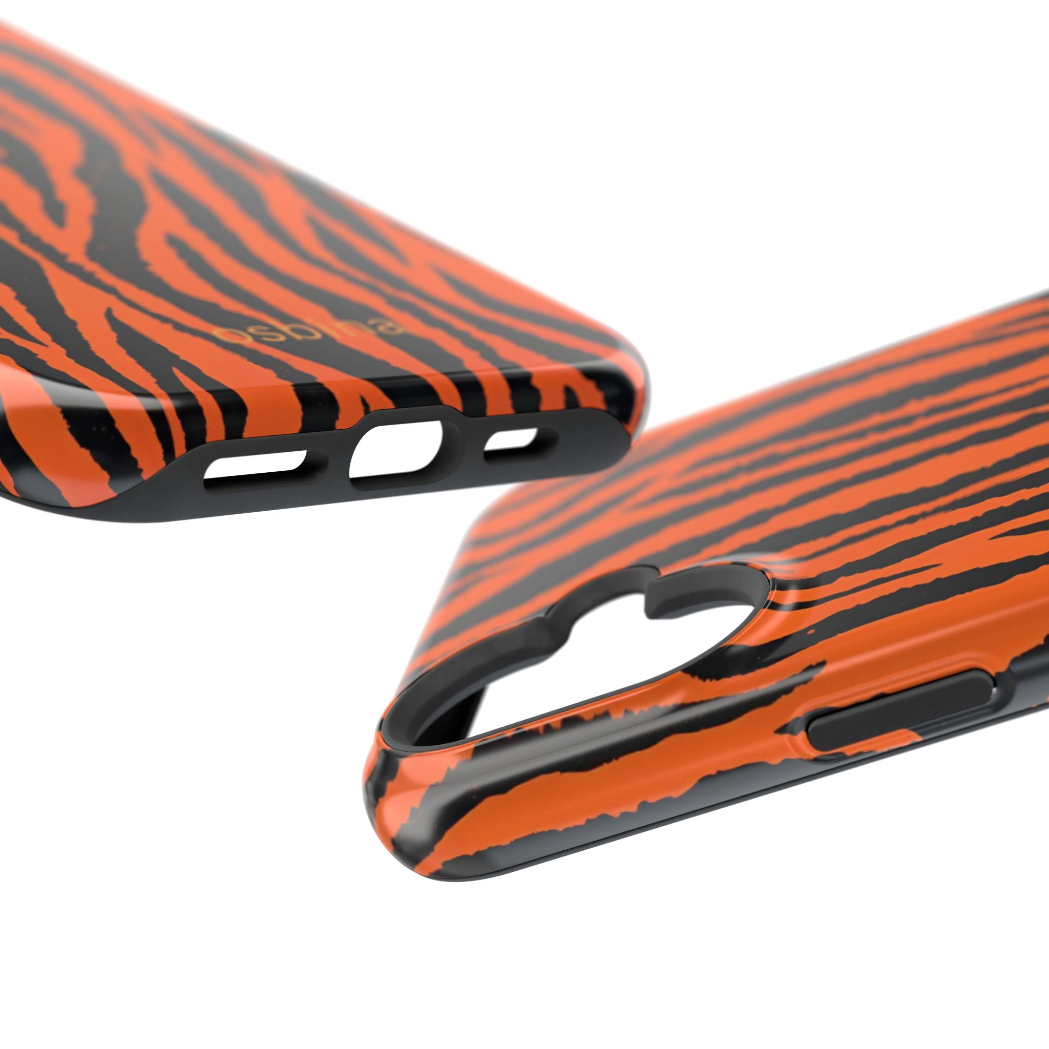 osbina | Tiger, But Make It Chic — The Bengal Stripe Case in Orange + Black | The Season Collective
