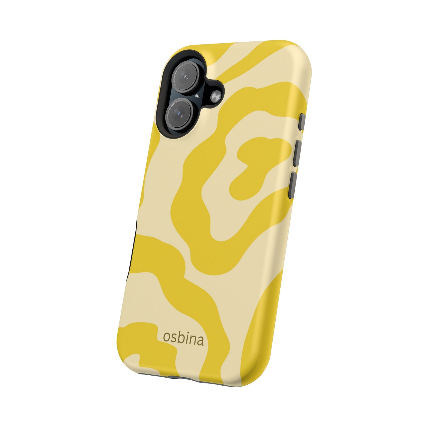 osbina | MagSafe compatible for iPhone | The Mustard Muse Phone Case | Color Edit Collection