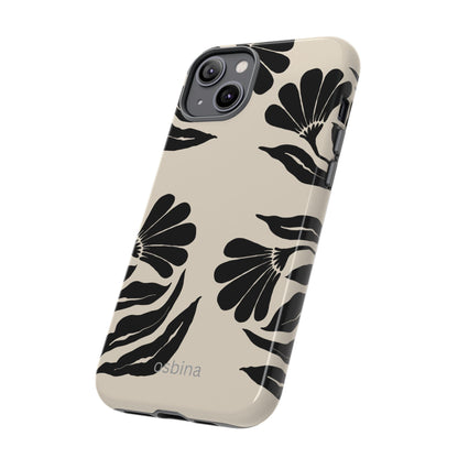 osbina | Obsidian Bloom Flower Phone Case | Modern Muse Collection