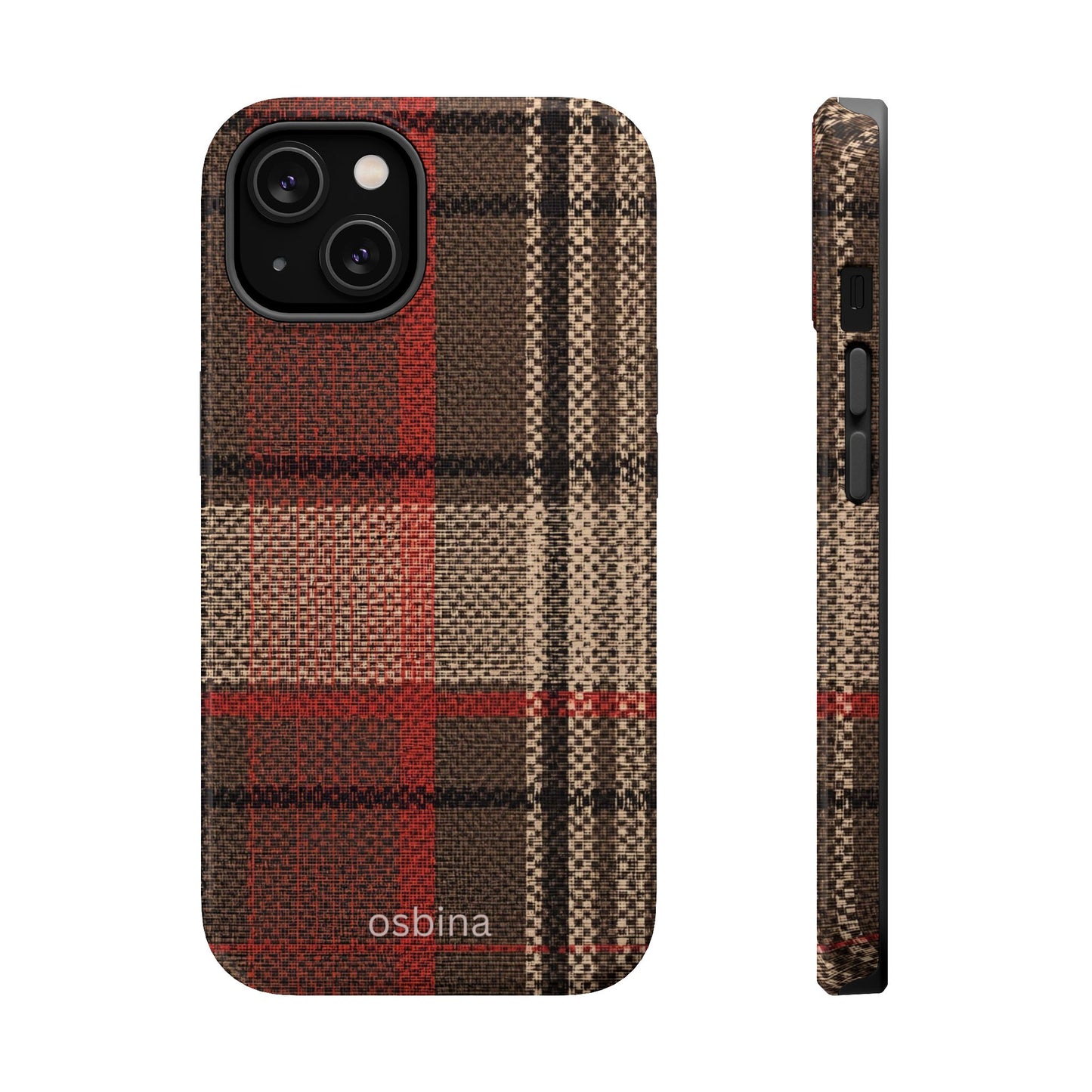 osbina | MagSafe | Heritage Plaid, Designer Case | The Aspen Collection