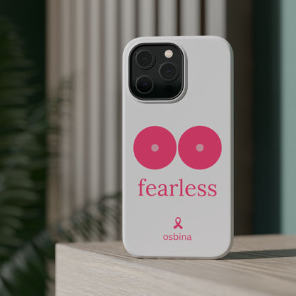 osbina |  MagSafe compatible for iPhone | Limited Edition The Fearless Tatas Case in Light Pink + Soft Pink + Hot Pink | The Pink October Collection | Inspired By