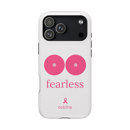 osbina |  MagSafe compatible for iPhone | Limited Edition The Fearless Tatas Case in Light Pink + Soft Pink + Hot Pink | The Pink October Collection | Inspired By