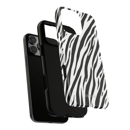 osbina | The Bengal Bold Stripe Case in White + Black | The Season Collective