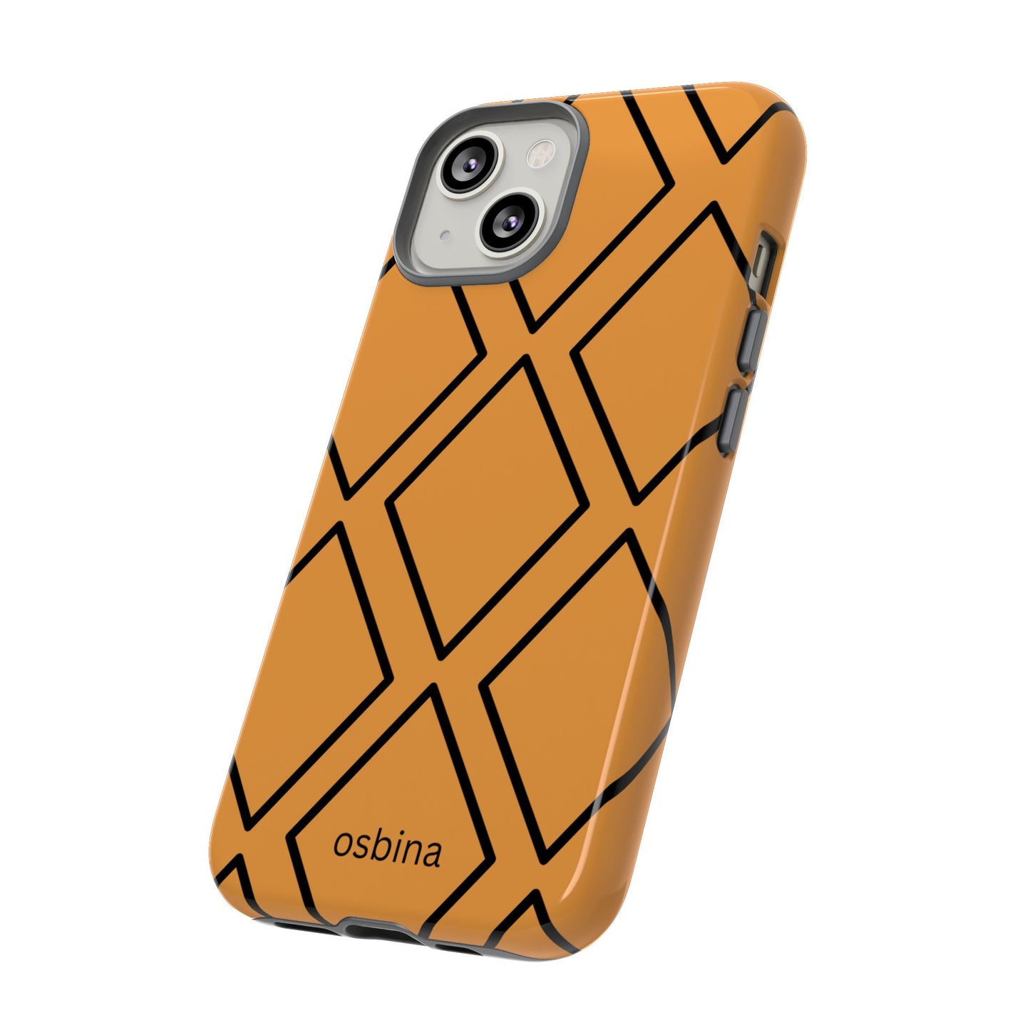 osbina | Diamonds Are Your Phone’s Best Friend — The Orange + Black Diamond Case | The Season Collective