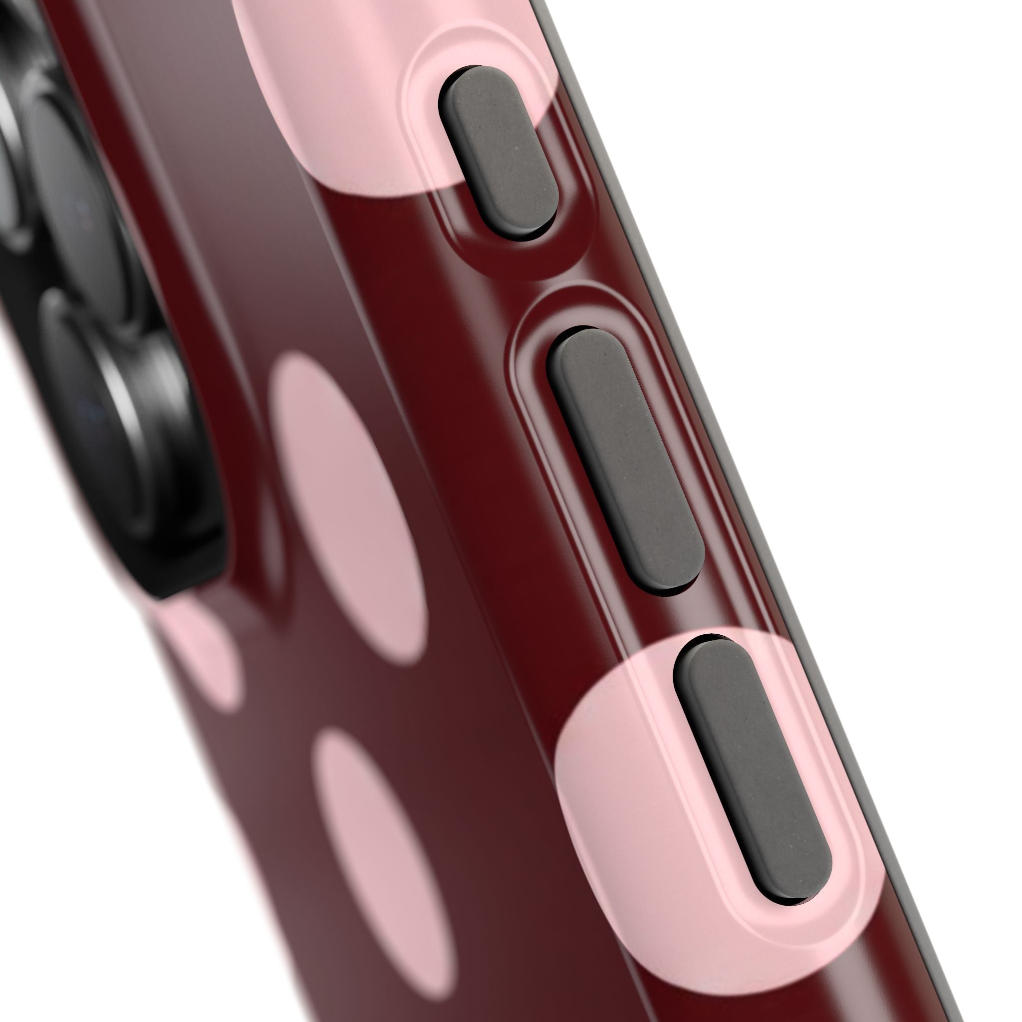 osbina | Oxblood Dot Designer Case