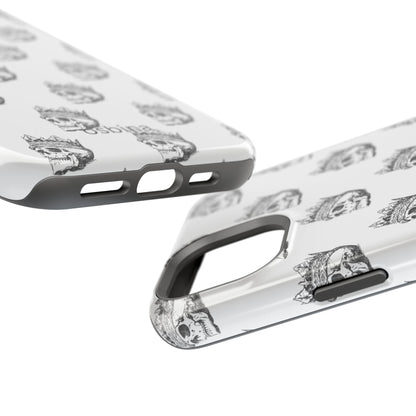 osbina | MagSafe compatible for iPhone | Skulls Royale Phone Case | Season Collective Collection
