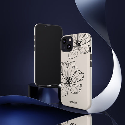 osbina | Poppy Whisper Phone Case | Modern Muse Collection