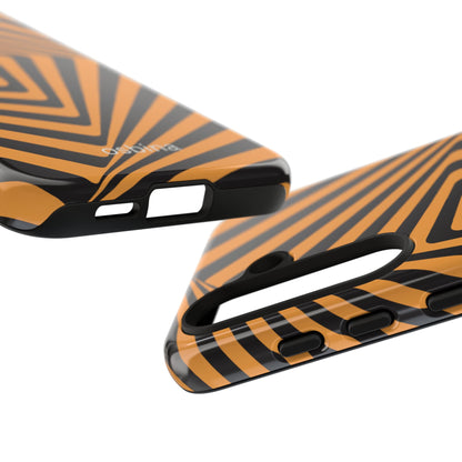 osbina | Step Into the Zone — The Orange + Black Spiral Case | The Season Collective
