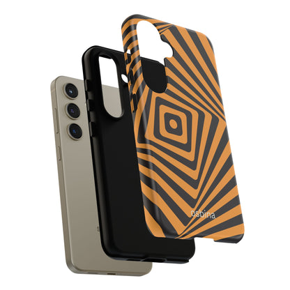 osbina | Step Into the Zone — The Orange + Black Spiral Case | The Season Collective
