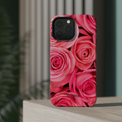 osbina | MagSafe compatible for iPhone | The Roselle Phone Case | Modern Muse Collection