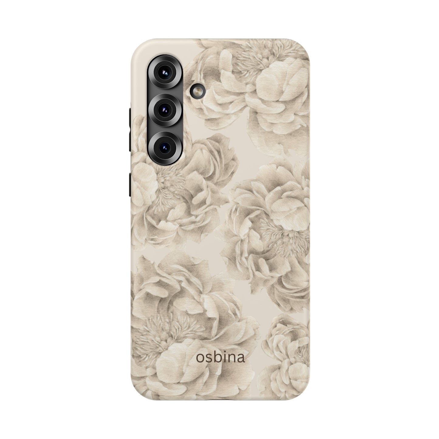 osbina | Peony Sand Designer Case