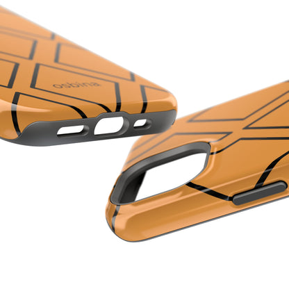 osbina | MagSafe Compatible for iPhone | Diamonds Are Your Phone’s Best Friend — The Orange + Black Diamond Case | The Season Collective