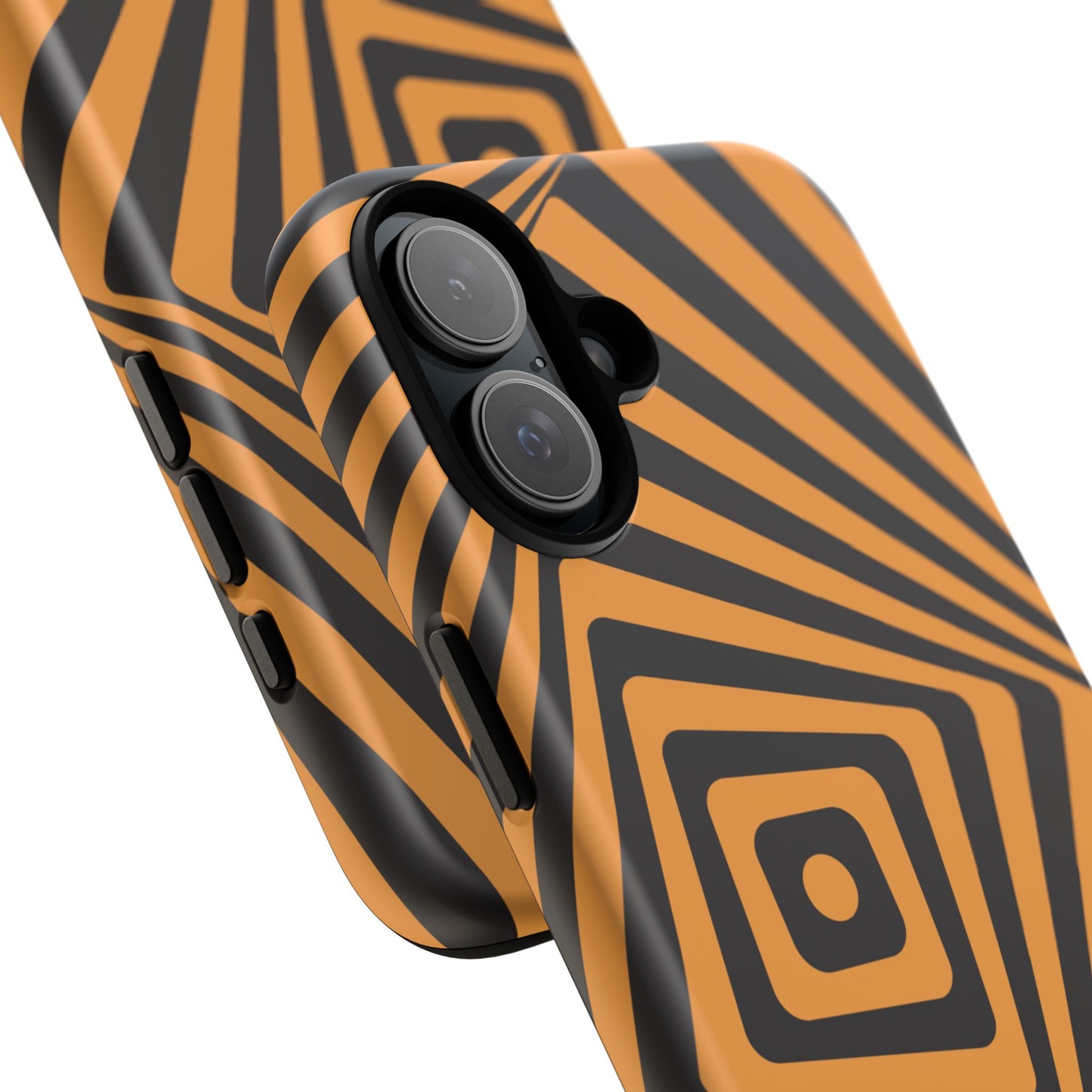 osbina | Step Into the Zone — The Orange + Black Spiral Case | The Season Collective