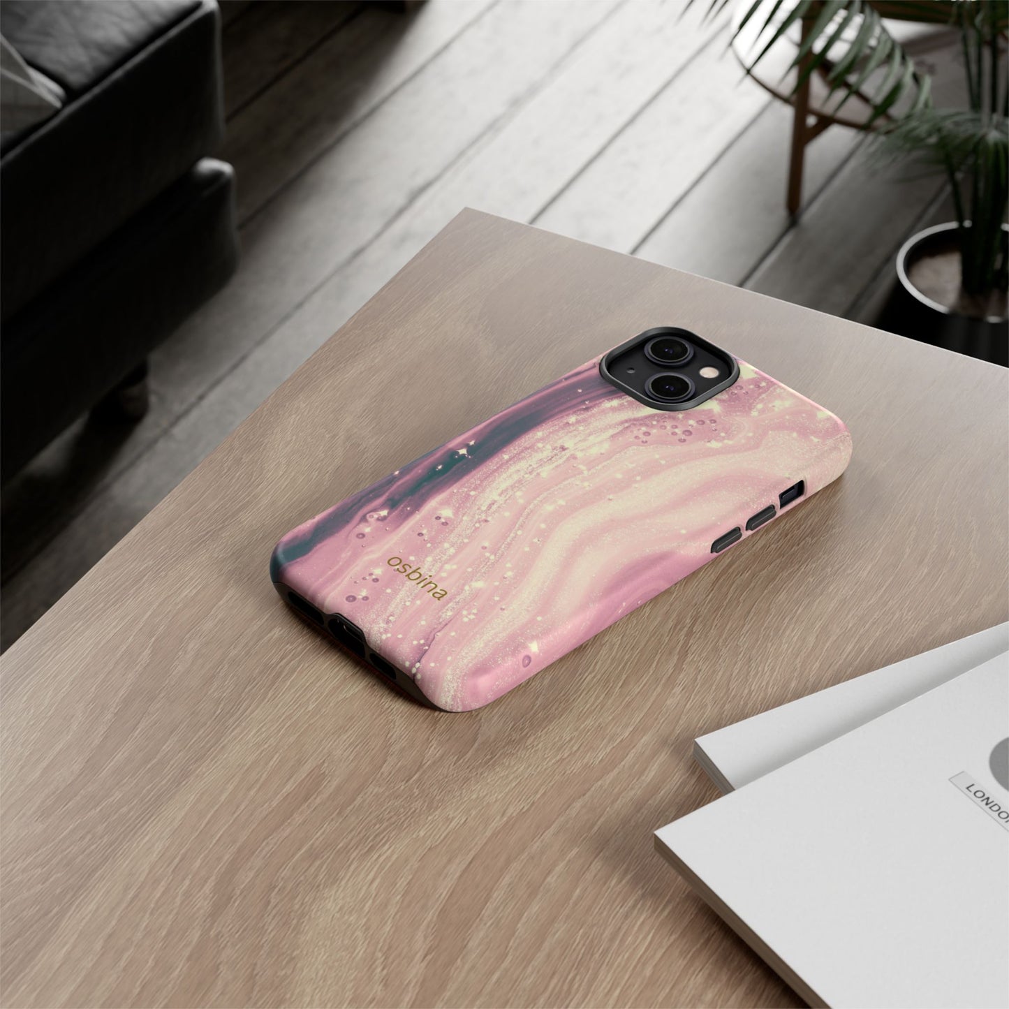 osbina | The Amethyst Glow Phone Case | Modern Muse Collection