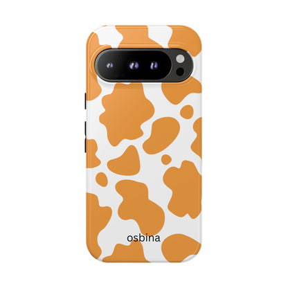 osbina | Holy Cow, It’s Chic — The Orange Cow Print Case | The Season Collective