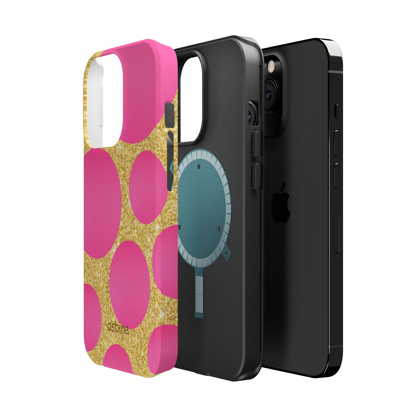 osbina | MagSafe compatible for iPhone | The Aurelia Phone Case | YAYOU Collection Supporting Shine Like Sable