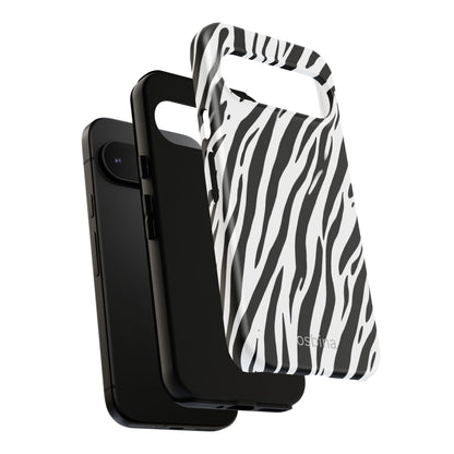 osbina | The Bengal Bold Stripe Case in White + Black | The Season Collective