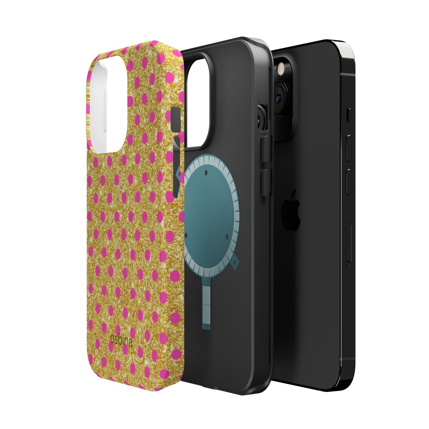 osbina | MagSafe compatible for iPhone | The Elara Phone Case | YAYOU Collection Supporting Shine Like Sable
