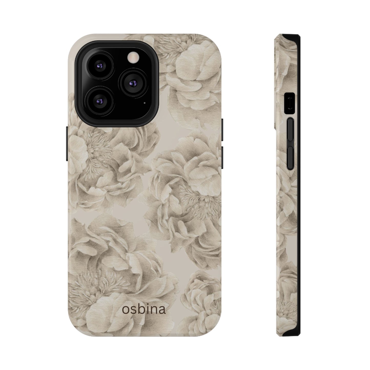 osbina | Peony Sand Designer Case