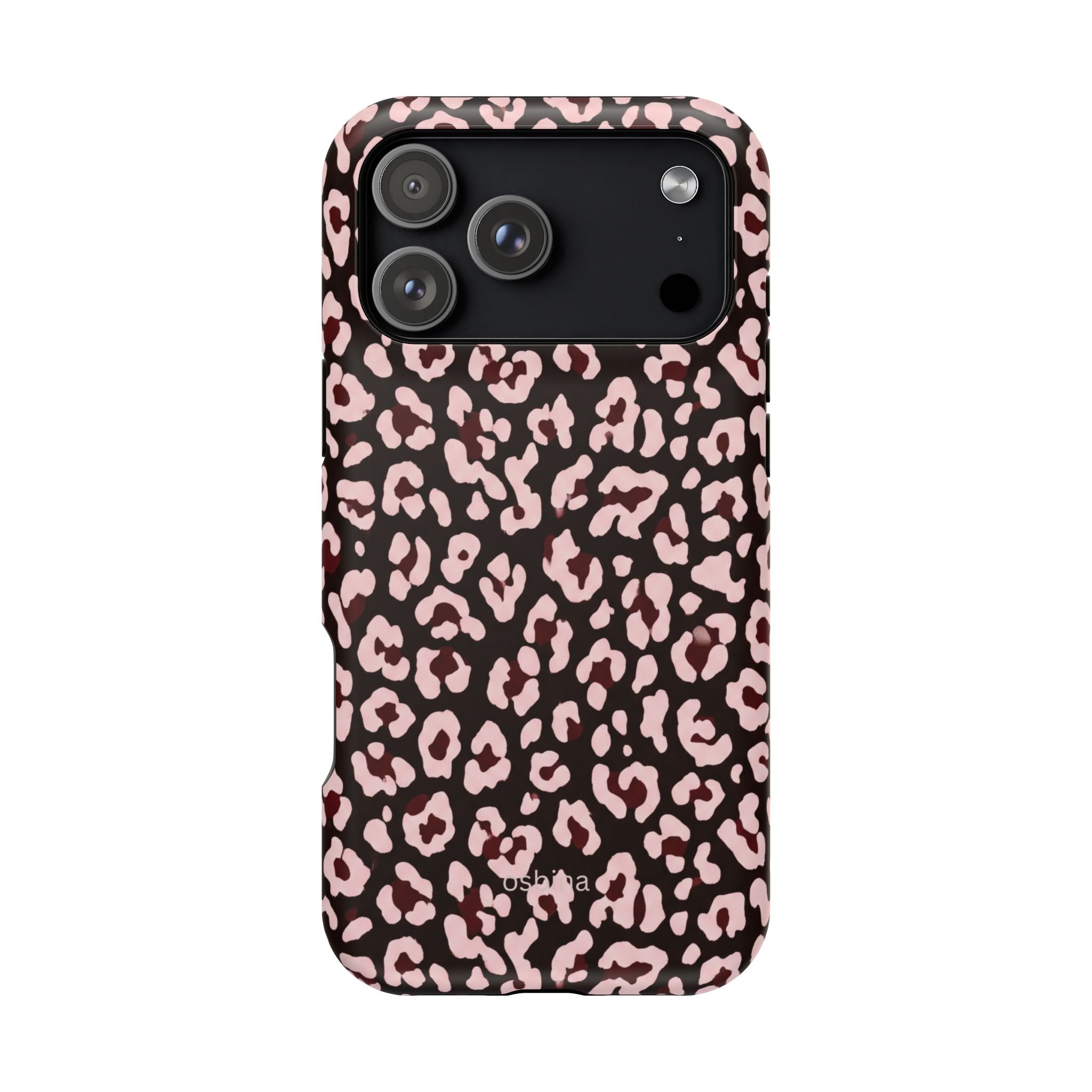 osbina | Chocolate Pink Leopard Designer Case