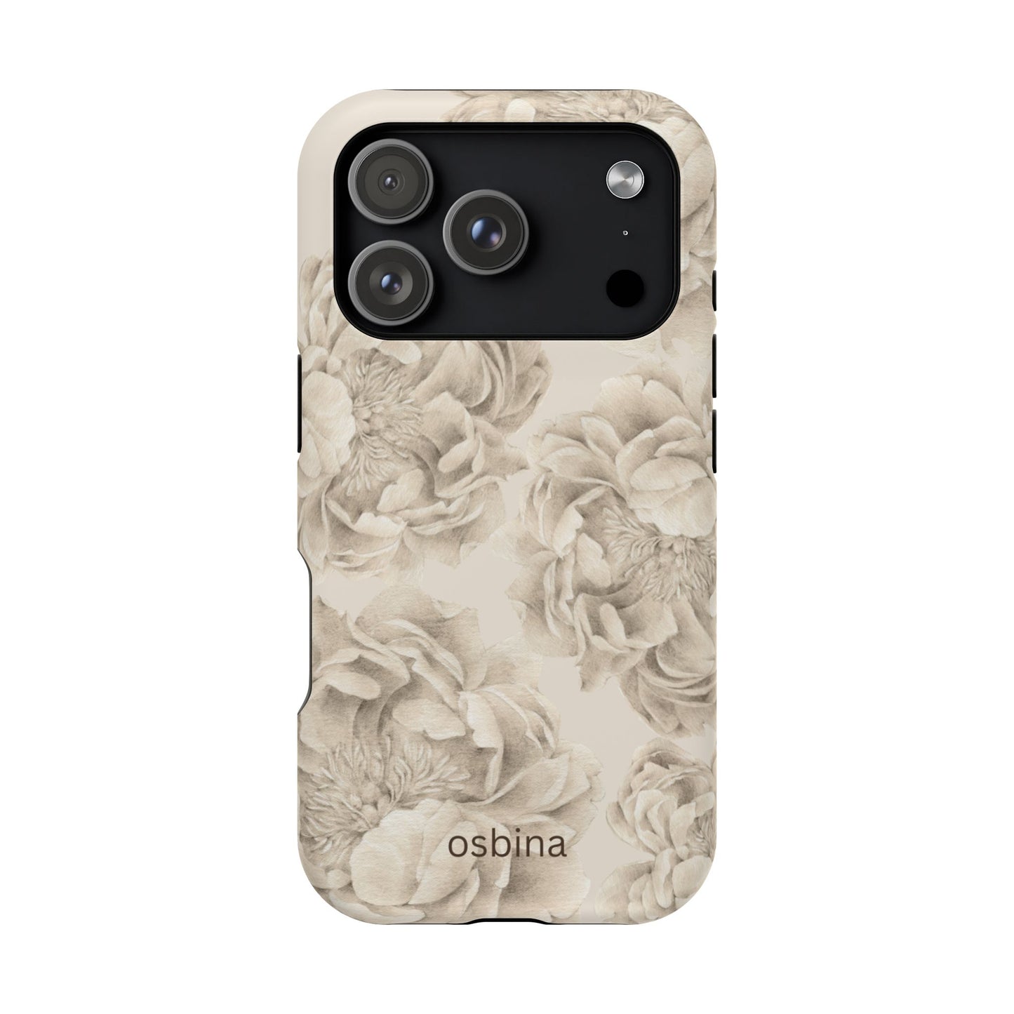 osbina | Peony Sand Designer Case