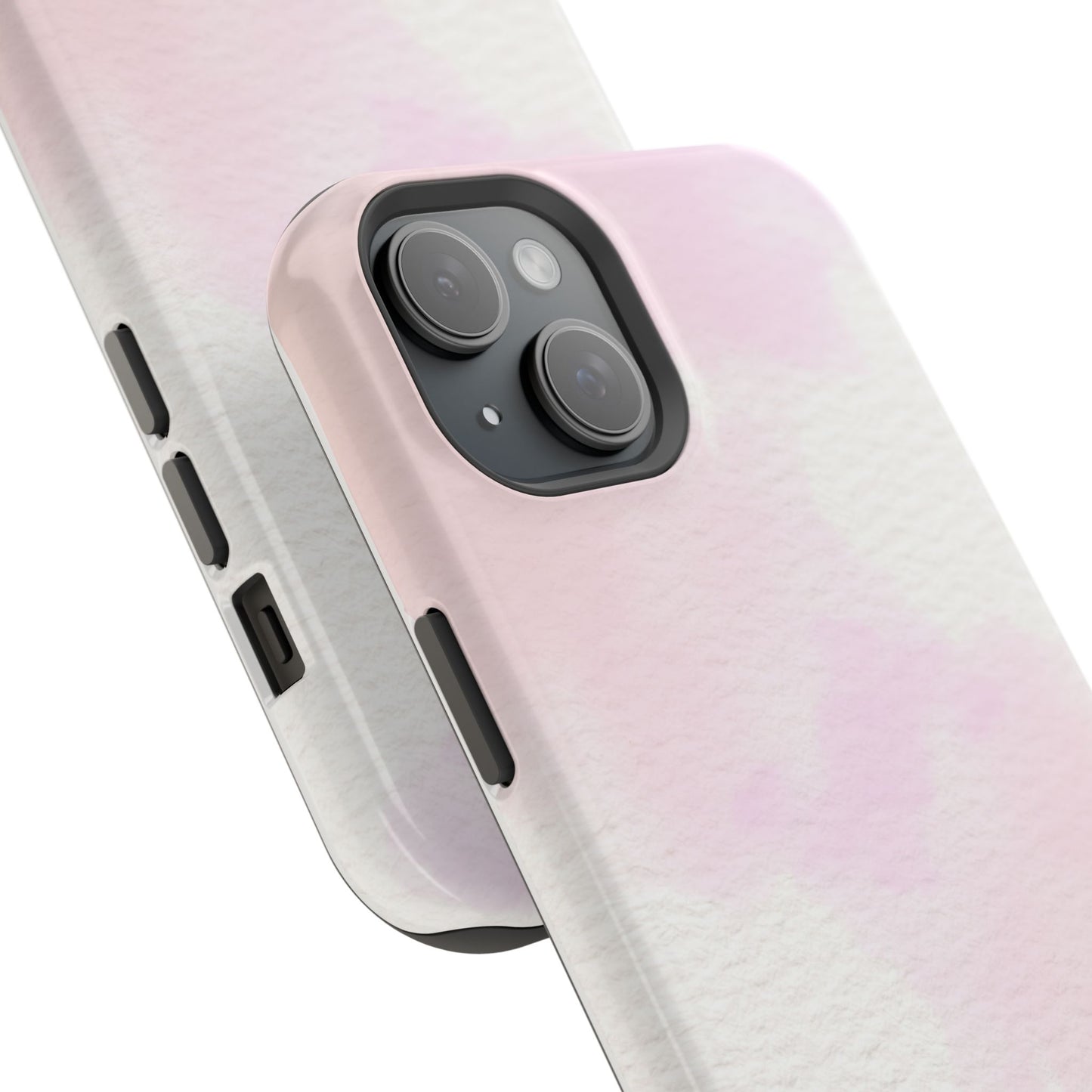 osbina | MagSafe compatible for iPhone | Pink Cotton Cloud Phone Case | Modern Muse Collection
