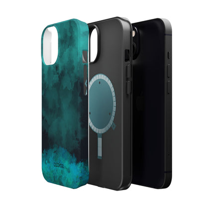 osbina | MagSafe compatible for iPhone | Midnight Aurora Phone Case | Modern Muse Collection