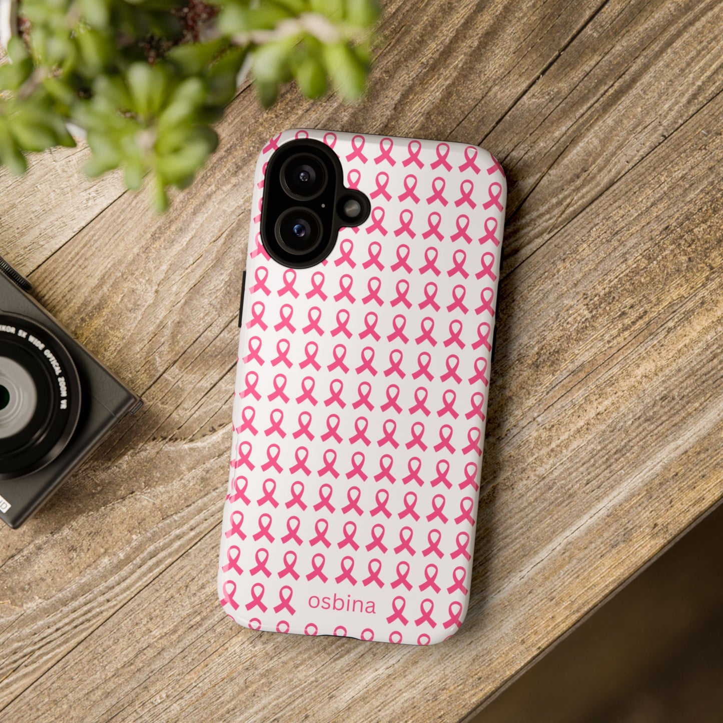osbina | Limited Edition The Side by Side Pink Ribbon Case in Light Pink + Soft Pink + Hot Pink | The Pink October Collection | Inspired By