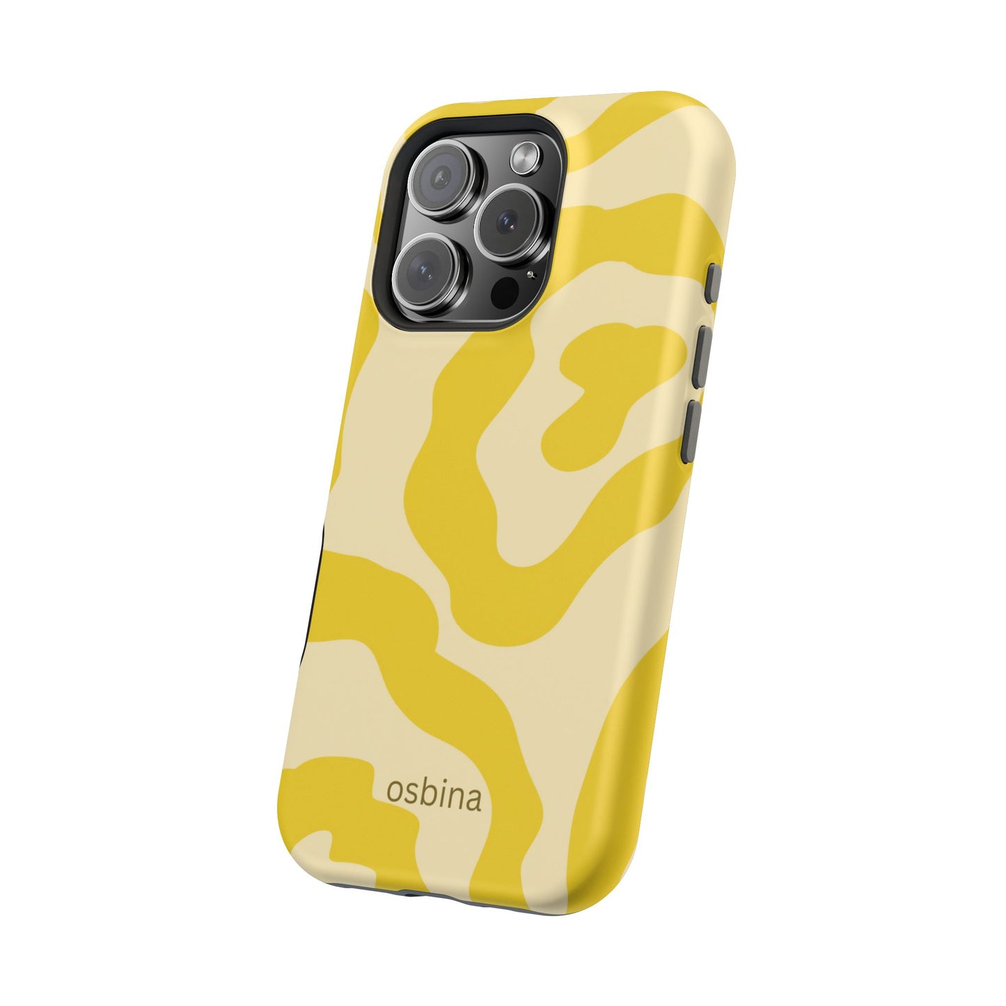 osbina | MagSafe compatible for iPhone | The Mustard Muse Phone Case | Color Edit Collection