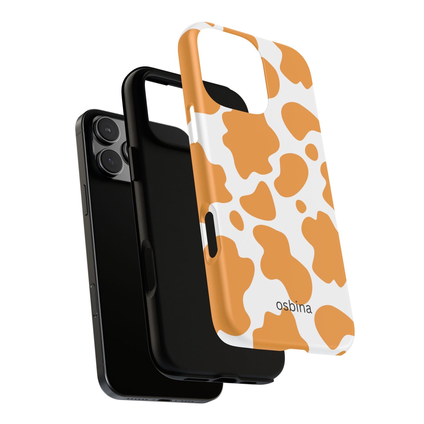 osbina | Holy Cow, It’s Chic — The Orange Cow Print Case | The Season Collective