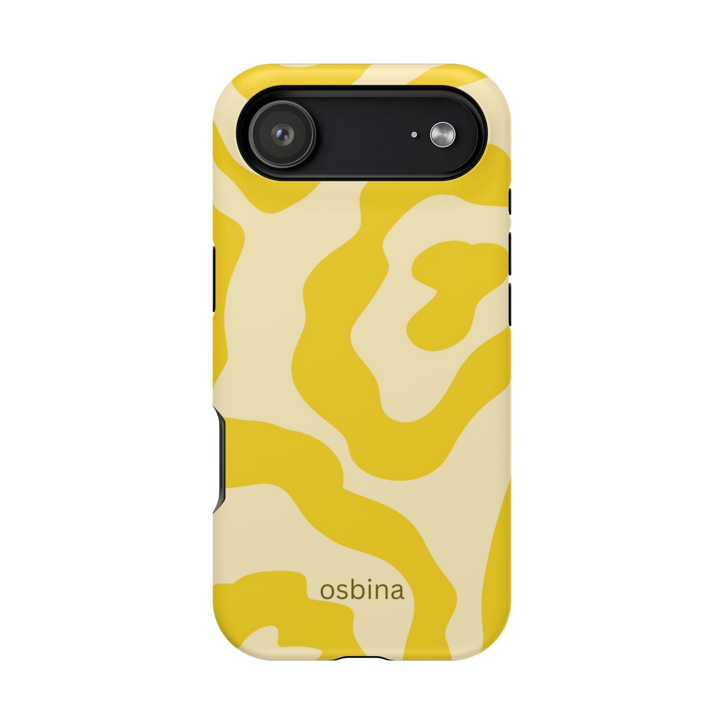 osbina | MagSafe compatible for iPhone | The Mustard Muse Phone Case | Color Edit Collection