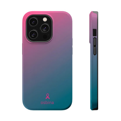 YAYOU MagSafe for iPhone | Teal Horizon Designer Case | osbina