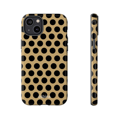 osbina | Camel Noir Dots, Designer Case