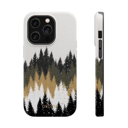 osbina | MagSafe | Frosted Pines, Designer Case | The Aspen Collection