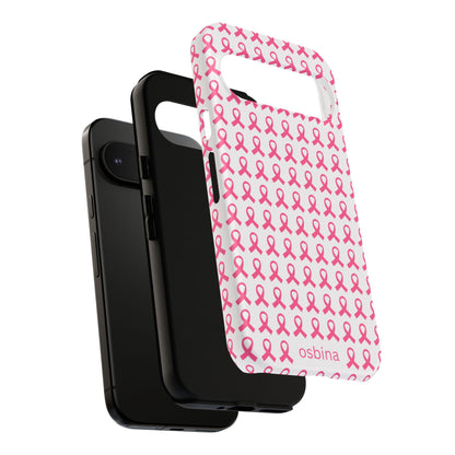 osbina | Limited Edition The Side by Side Pink Ribbon Case in Light Pink + Soft Pink + Hot Pink | The Pink October Collection | Inspired By