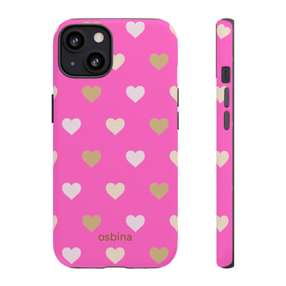 osbina | The Golden Hour Hearts Case | YAYOU Collection Supporting Shine Like Sable