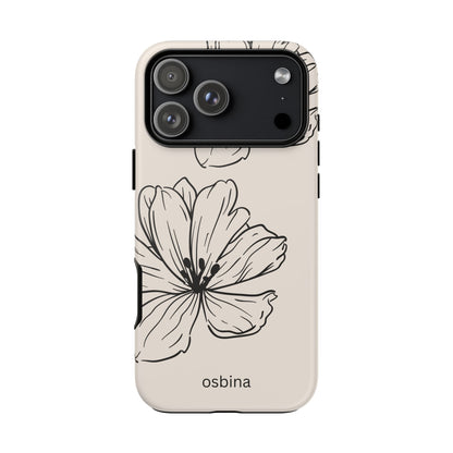 osbina | Poppy Whisper Phone Case | Modern Muse Collection
