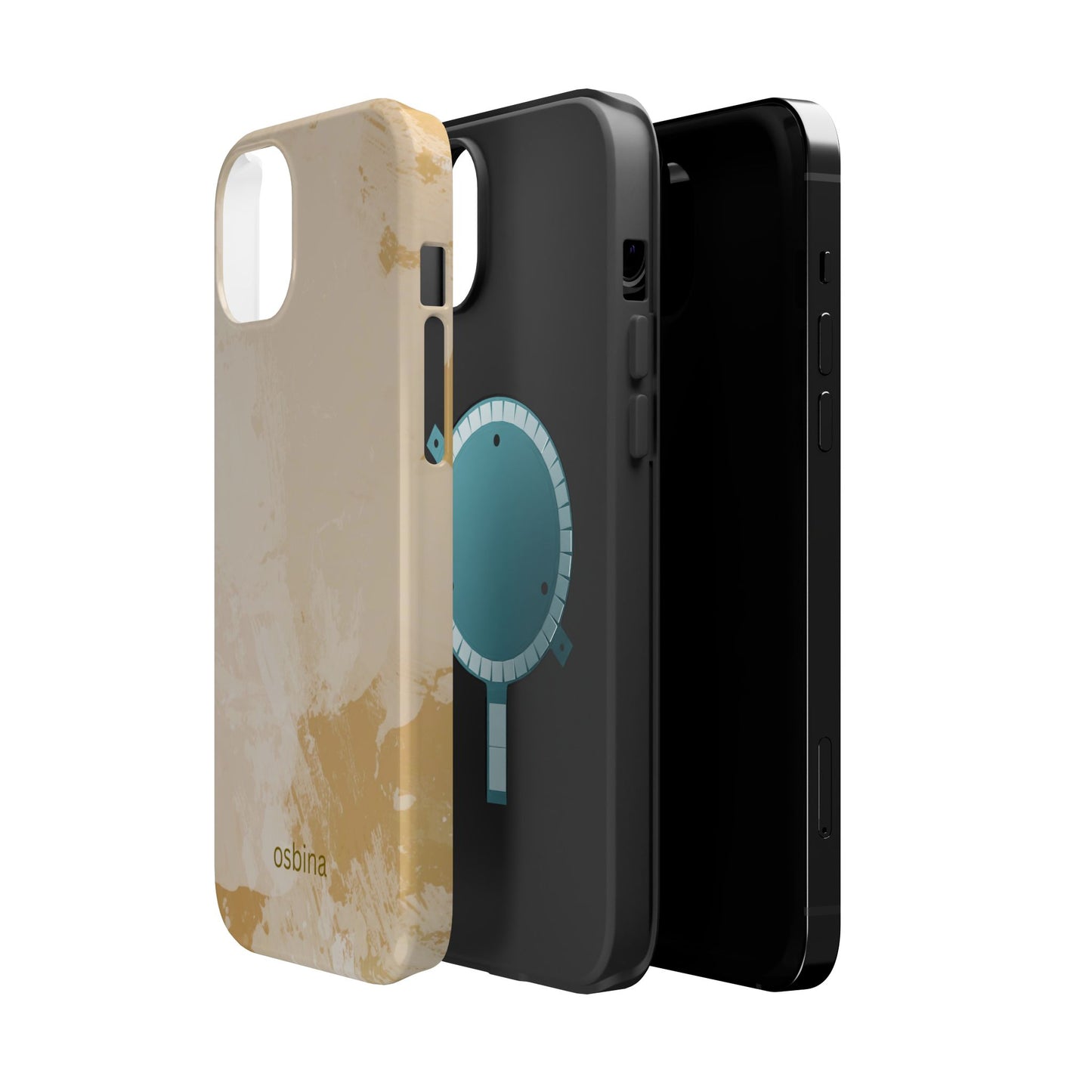 osbina | MagSafe compatible for iPhone | The Aureum Phone Case | Color Edit Collection