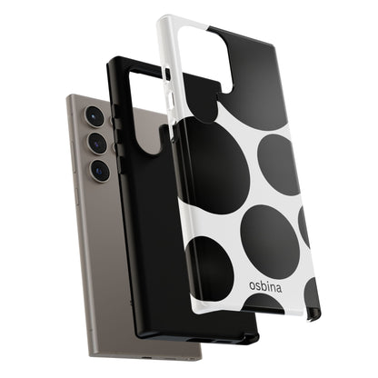osbina | The Noir Bubbles Phone Case | Modern Muse Collection