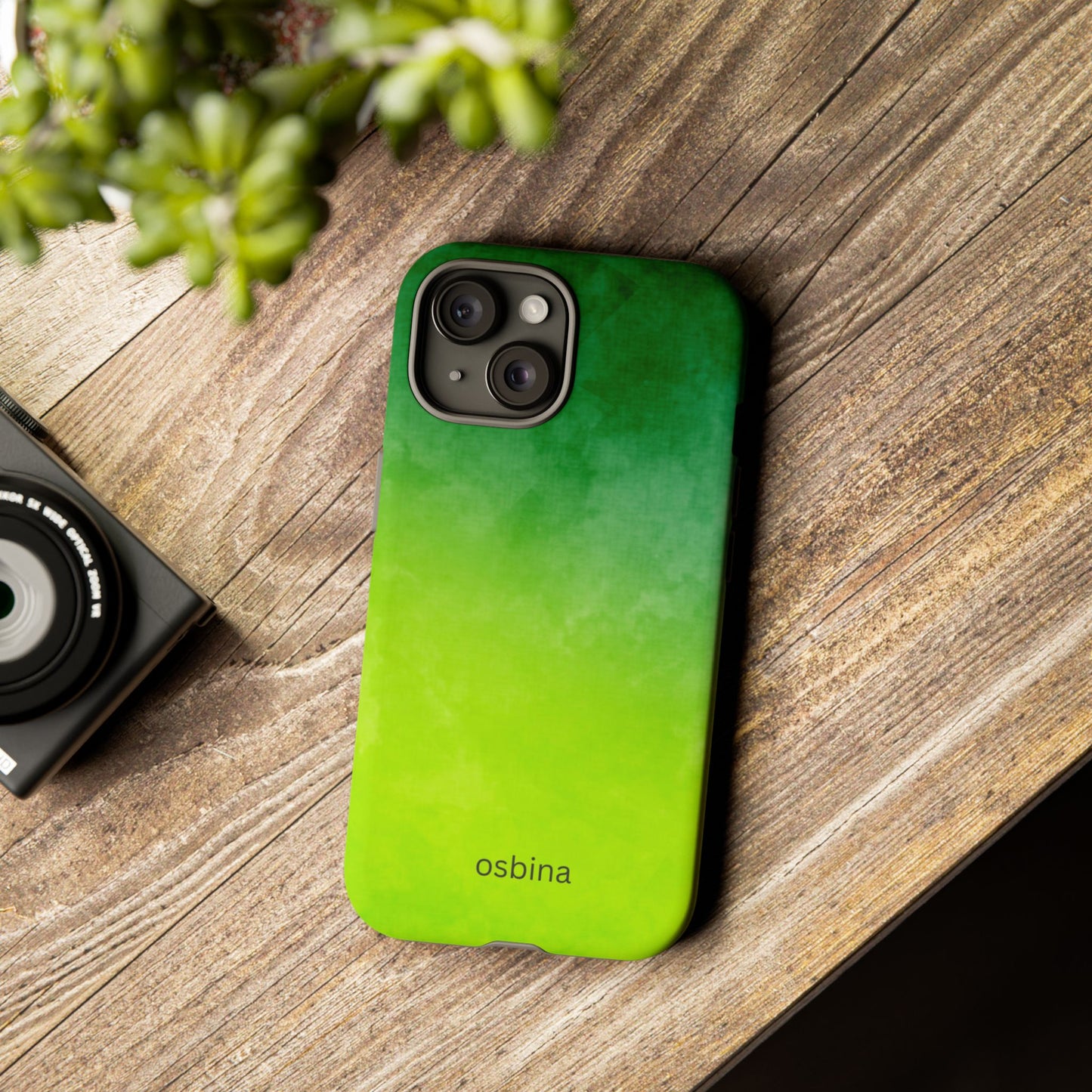 osbina | The Verde Glow Phone Case | Color Edit Collection