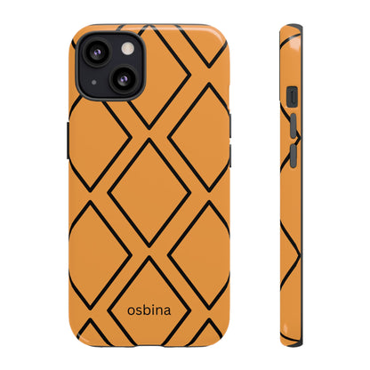 osbina | Diamonds Are Your Phone’s Best Friend — The Orange + Black Diamond Case | The Season Collective